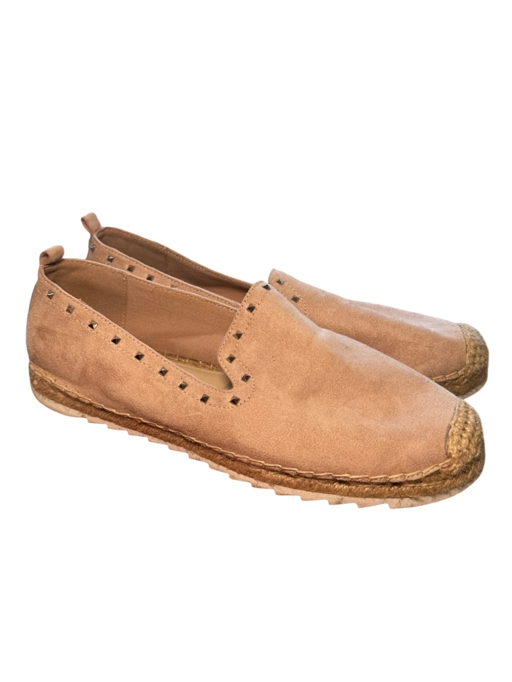 🪩 Marc Fisher Women's Suede‎ Slip-On Espadrille Loafers 🪩